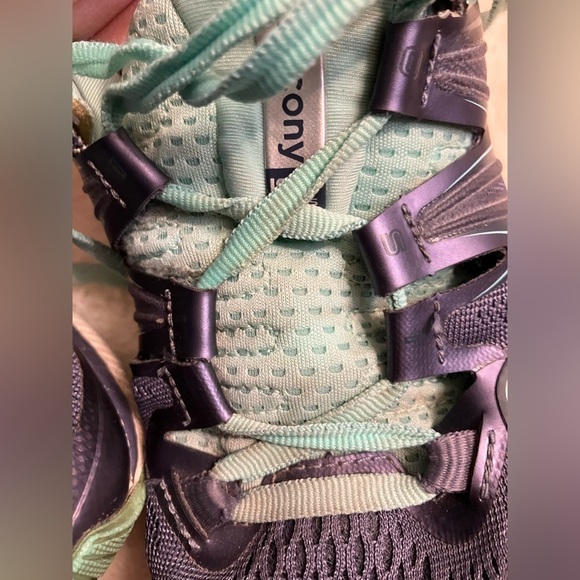 Saucony Womens Everun Hurricane ISO Running Sneakers Shoes Size 5 - Picture 9 of 10